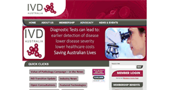 Desktop Screenshot of ivd.org.au